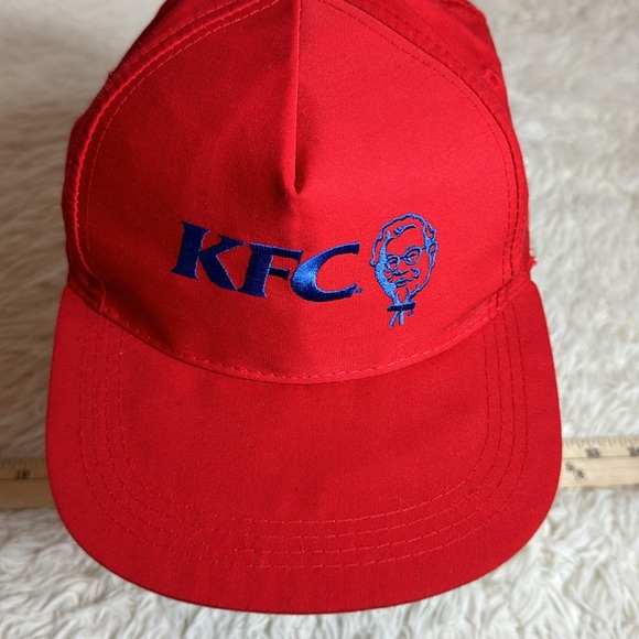 Vintage 80s 90s KFC Snapback Hat Baseball Cap-Chicken - Picture 2 of 7